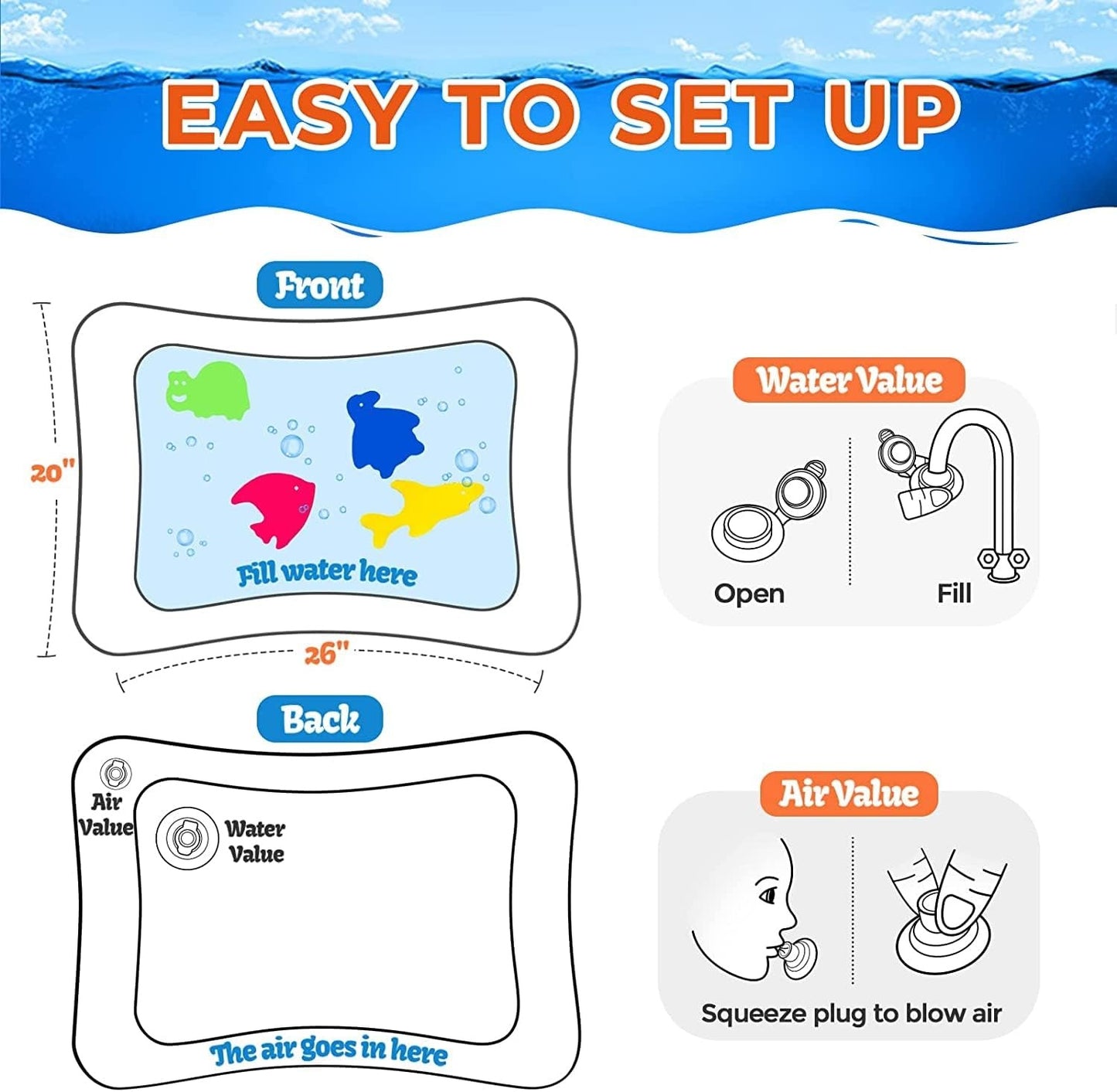 Baby Water Mat